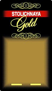 STOLICHNAYA Gold - לוגו סימן מסחר
