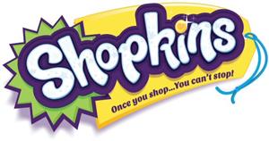 Shopkins Once you shop. . . You can't stop! - לוגו סימן מסחר רשום