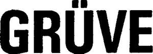 GRÜVE - לוגו סימן מסחר