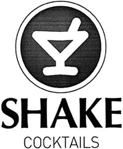 SHAKE COCKTAILS - לוגו סימן מסחר רשום