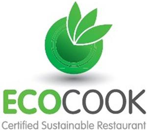 ECOCOOK Certified Sustainable Restaurant - לוגו סימן מסחר