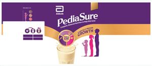 a Abbott PediaSure Complete, Balanced Nutrition to Help Kids Grow CLINICALLY PROVEN GROWTH TRIPLE SURE SYSTEM - לוגו סימן מסחר רשום