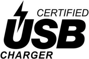 CERTIFIED USB CHARGER - לוגו סימן מסחר רשום