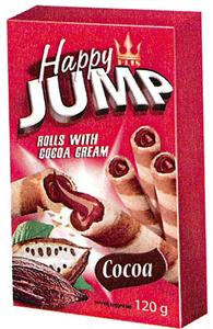 FLIS Happy JUMP ROLLS WITH COCOA CREAM Cocoa - לוגו סימן מסחר רשום