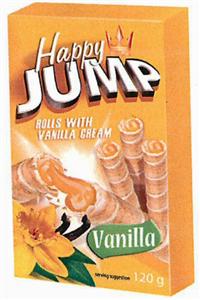 FLIS Happy JUMP ROLLS WITH VANILLA CREAM Vanilla - לוגו סימן מסחר רשום