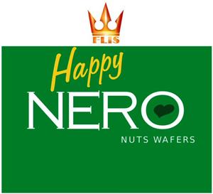 FLIS Happy NERO NUTS WAFERS - לוגו סימן מסחר רשום