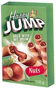 FLIS Happy JUMP ROLLS WITH NUT CREAM Nuts - לוגו סימן מסחר רשום