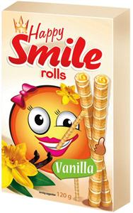 FLIS Happy Smile rolls Vanilla - לוגו סימן מסחר רשום