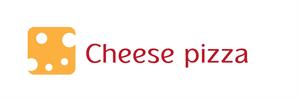 Cheese pizza - לוגו סימן מסחר רשום