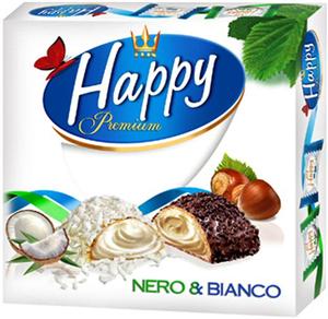 FLIS Happy Premium NERO & BIANCO - לוגו סימן מסחר רשום
