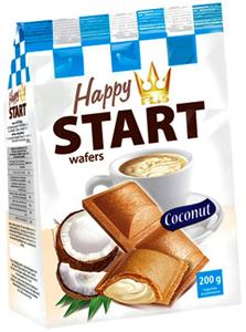 FLIS Happy START wafers Coconut 200g - לוגו סימן מסחר רשום