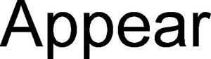 Appear - לוגו סימן מסחר רשום