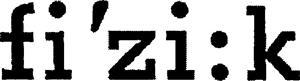 fi'zi:k - לוגו סימן מסחר רשום