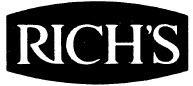 RICH'S - לוגו סימן מסחר רשום