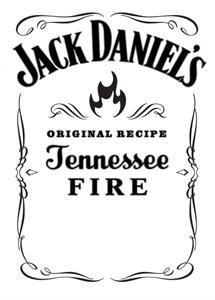 JACK DANIEL'S ORIGINAL RECIPE Jennessee FIRE - לוגו סימן מסחר רשום