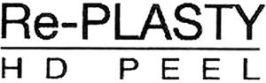 Re-PLASTY HD PEEL - לוגו סימן מסחר רשום