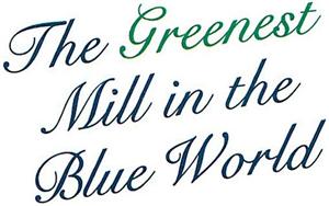 The Greenest Mill in the Blue World - לוגו סימן מסחר רשום