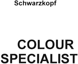 Schwarzkopf COLOUR SPECIALIST - לוגו סימן מסחר רשום