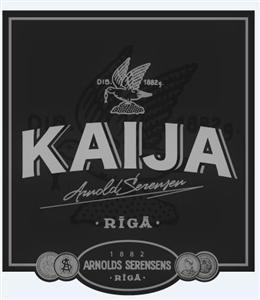 KAIJA arnold Serensens ARNOLDS SERENSENS RIGA - לוגו סימן מסחר