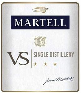 MARTELL - VS - SINGLE DISTILLERY - Jean Martell - לוגו סימן מסחר רשום
