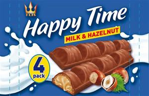 FLIS Happy Time MILK & HAZELNUT 4 pack - לוגו סימן מסחר רשום
