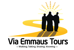 Via Emmaus Tours -Walking.Talking.Sharing.Knowing- - לוגו סימן מסחר