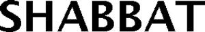 SHABBAT - לוגו סימן מסחר