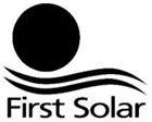 First Solar - לוגו סימן מסחר רשום