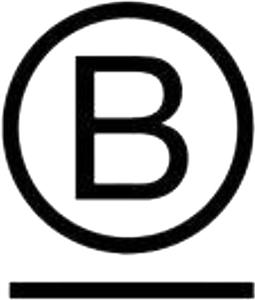 B - לוגו סימן מסחר רשום