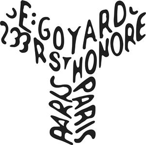E:GOYARD 233 R ST HONORE PARIS - לוגו סימן מסחר רשום