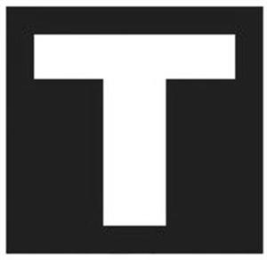 T - לוגו סימן מסחר רשום