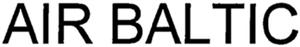 AIR BALTIC - לוגו סימן מסחר