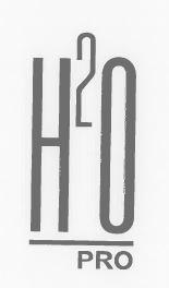 H2O PRO - לוגו סימן מסחר רשום