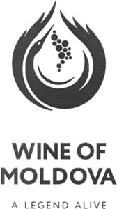 WINE OF MOLDOVA A LEGEND ALIVE - לוגו סימן מסחר רשום