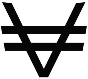 v - לוגו סימן מסחר רשום