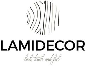LAMIDECOR look, touch and feel - לוגו סימן מסחר רשום