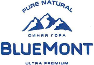 BLUEMONT PURE NATURAL ULTRA PREMIUM - לוגו סימן מסחר