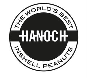 HANOCH THE WORLD'S BEST INSHELL PEANUTS - לוגו סימן מסחר רשום