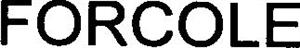 FORCOLE - לוגו סימן מסחר רשום
