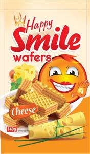 FLIS Happy Smile wafers Cheese - לוגו סימן מסחר רשום