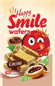 FLIS Happy Smile wafers Cocoa - לוגו סימן מסחר רשום