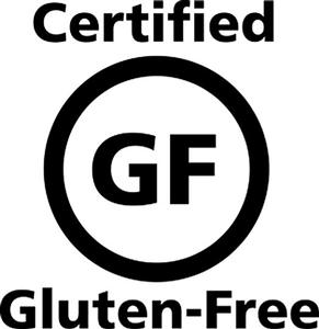 Certified GF Gluten-Free - לוגו סימן מסחר
