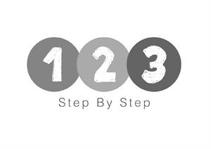 1 2 3 Step By Step - לוגו סימן מסחר