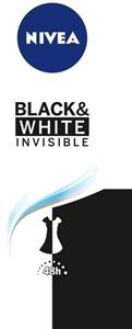 NIVEA BLACK & WHITE INVISIBLE 48H - לוגו סימן מסחר רשום