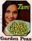 TAMI GARDEN PEAS - לוגו סימן מסחר