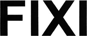FIXI - לוגו סימן מסחר