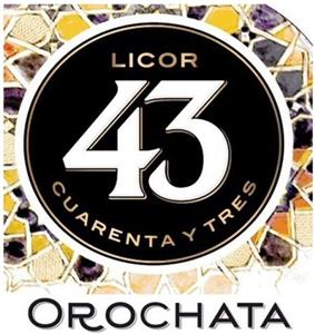 LICOR 43 CUARENTA Y TRES OROCHATA - לוגו סימן מסחר