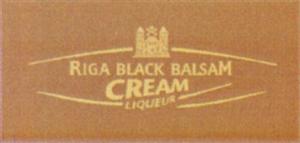 RIGA BLACK BALSAM CREAM LIQUEUR - לוגו סימן מסחר רשום