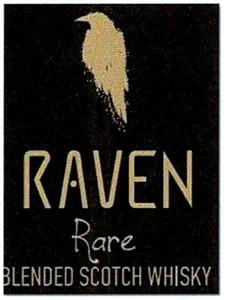 RAVEN Rare BLENDED SCOTCH WHISKY - לוגו סימן מסחר רשום