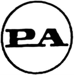 PA - לוגו סימן מסחר רשום